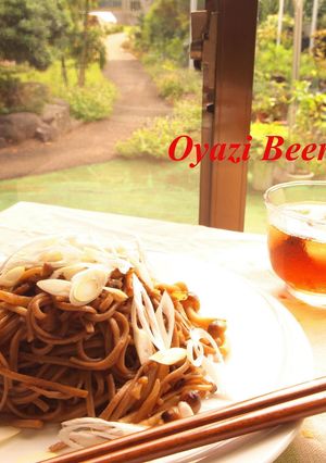 しめじのバター醤油そば-レシピのメイン写真