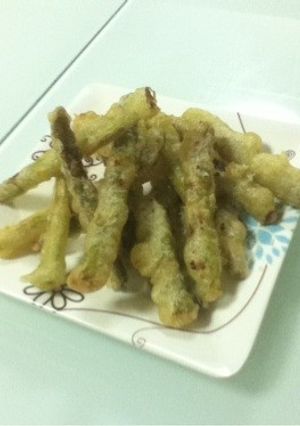 アスパラビール揚げ-レシピのメイン写真