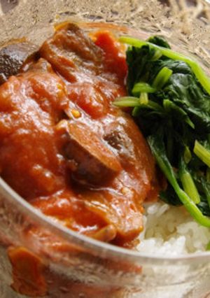 豚肉となすのカレートマト煮-レシピのメイン写真