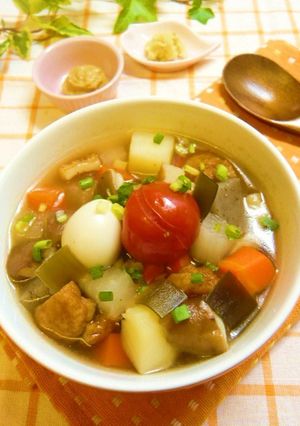 朝からポカポカ♪おでん風コンソメスープ-レシピのメイン写真