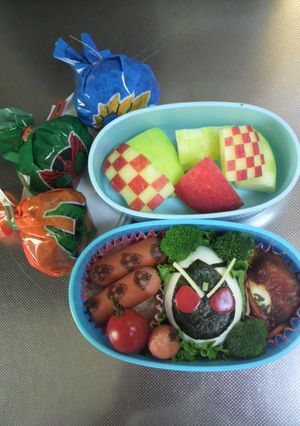 仮面ライダー フォーゼ キャラ弁-レシピのメイン写真