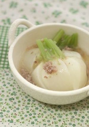 カブとひき肉のコトコト煮～柚子胡椒風味～-レシピのメイン写真