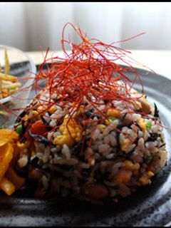 ひじきの煮物でヘルシー十六穀チャーハン♪-レシピのメイン写真