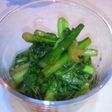 野沢菜の酢醤油漬け