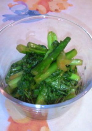 野沢菜の酢醤油漬け-レシピのメイン写真