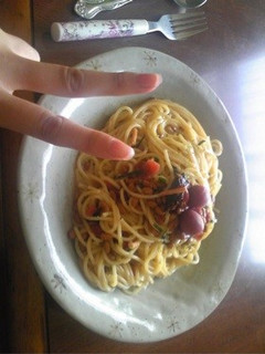 簡単☆納豆好きの冷製納豆パスタ♪-レシピのメイン写真
