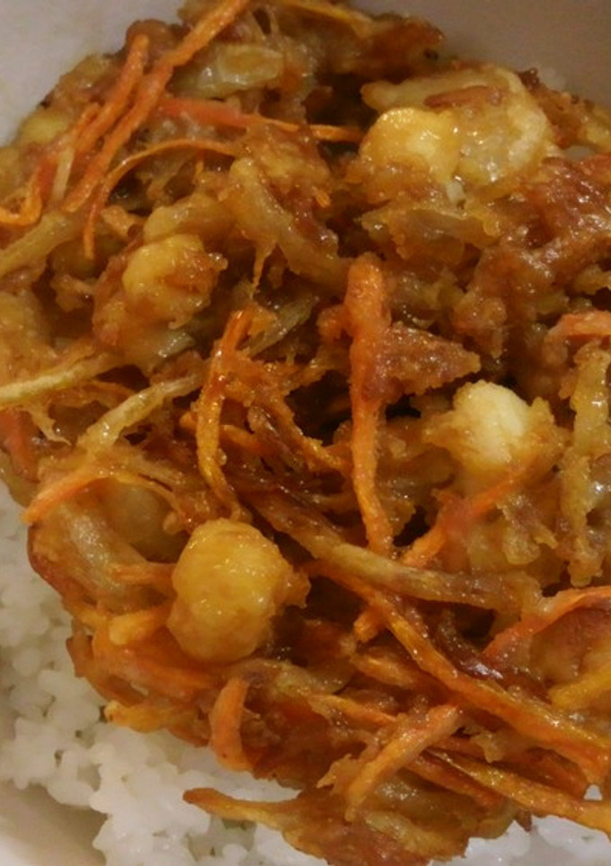 うちの♪かき揚げ丼♪-レシピのメイン写真