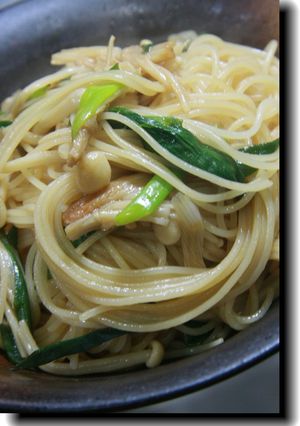 アンチョビえのきのパスタ-レシピのメイン写真