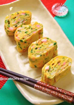 ☆ウェイパーDE中華風な卵焼き☆-レシピのメイン写真