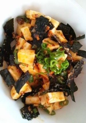 山芋 食べるラー油 韓国風-レシピのメイン写真