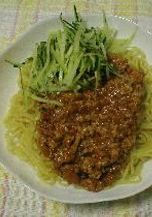 ジャージャー麺-レシピのメイン写真