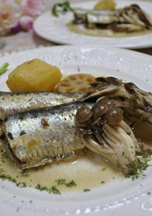 いわしのカレー風味のクリーム仕立て-レシピのメイン写真