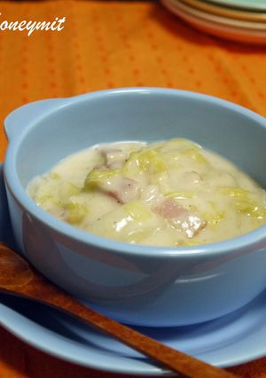 簡単♪白菜とベーコンのクリーム煮☆-レシピのメイン写真