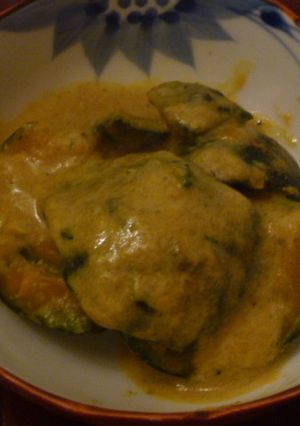 パンプキン（坊っちゃんかぼちゃ）の豆乳煮-レシピのメイン写真