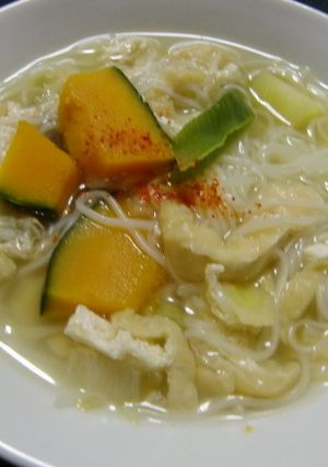 あったまります！簡単にゅうめん-レシピのメイン写真