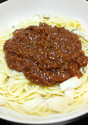簡単☆自慢出来る旨さ ミートソースパスタ-レシピのメイン写真