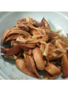 簡単イカのニンニク醤油炒め★★-レシピのメイン写真