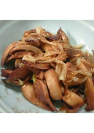 簡単イカのニンニク醤油炒め★★-レシピのメイン写真