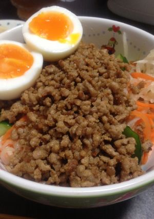 ビビンバに♪ピリ辛肉みそ-レシピのメイン写真