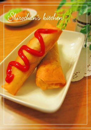 ◆リメイク♡カレーライスde春巻き◆-レシピのメイン写真