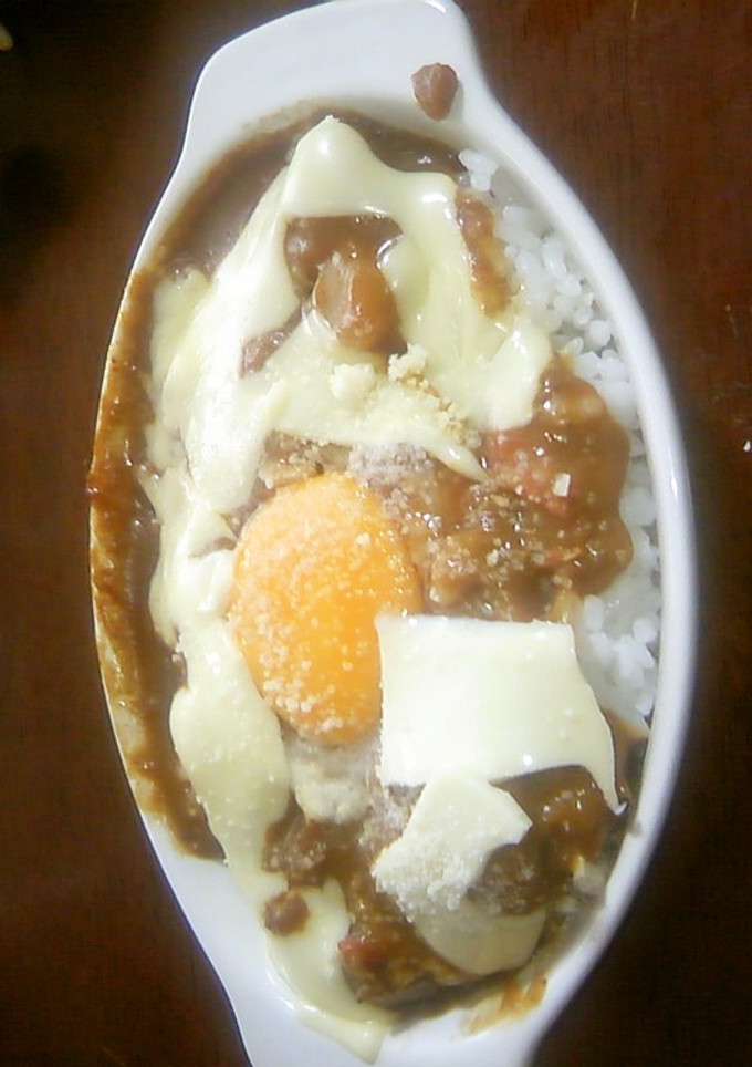残りもののカレーのチーズのせ★-レシピのメイン写真
