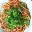 ねぎたっぷり☆じゃこと桜えびの和風パスタ