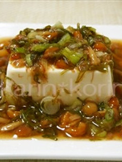 ヘルシー*めかぶとなめこのトロトロ冷奴-レシピのメイン写真