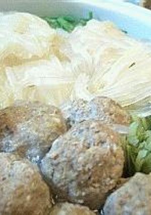 にんにく肉団子の鍋-レシピのメイン写真