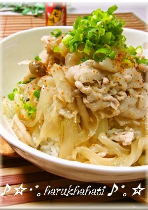 ごぼう香る♪味噌すき丼-レシピのメイン写真