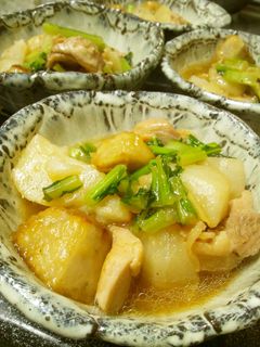 体ポッカポカ♡かぶと里芋の揚げ煮-レシピのメイン写真