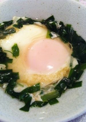 簡単★ニラたま煮★白だしで-レシピのメイン写真