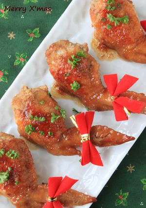 クリスマスにお手軽★手羽先チキンの詰め物-レシピのメイン写真