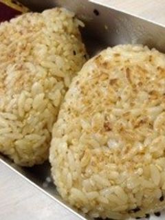 お弁当に簡単焼きおにぎり-レシピのメイン写真