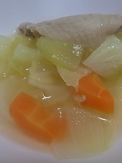 コンソメで野菜たっぷりぽかぽかスープ☆-レシピのメイン写真