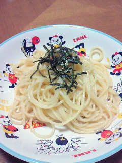 ごく普通のたらこスパゲッティ-レシピのメイン写真