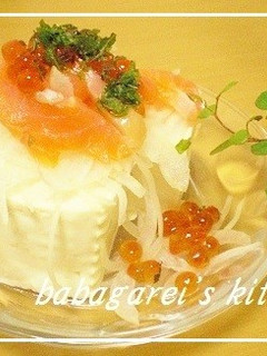 ✤サーモン&イクラのちょっと贅沢冷奴✤-レシピのメイン写真