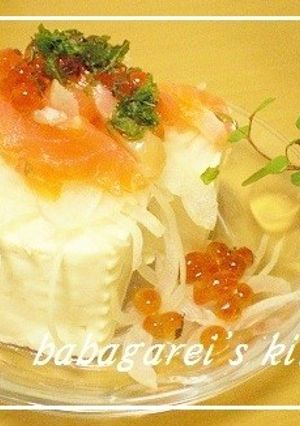 ✤サーモン＆イクラのちょっと贅沢冷奴✤-レシピのメイン写真