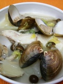 野菜もたっぷりアクアパッツア-レシピのメイン写真