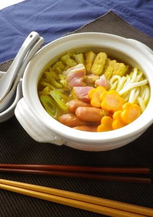 うどんを楽しむカレー鍋-レシピのメイン写真