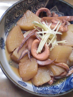 大根といかげその煮物-レシピのメイン写真