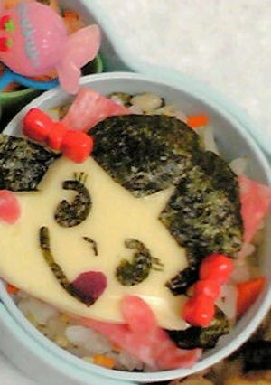 ペコちゃん 〜キャラ弁〜-レシピのメイン写真