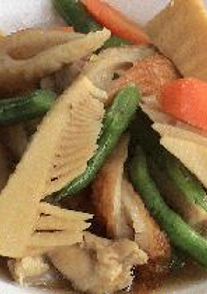たけのことちくわの煮物-レシピのメイン写真