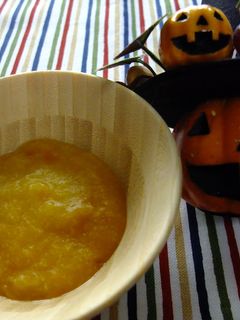 離乳食初期*ハロウィンかぼちゃ粥-レシピのメイン写真