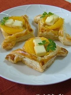 ♪オレンジ煮のさつまいものパイ♪-レシピのメイン写真