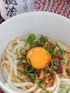 秘蔵しょうゆで釜たまうどん-レシピのメイン写真