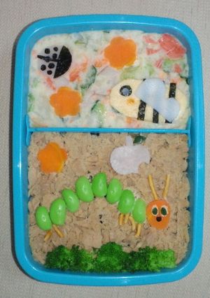 はらぺこあおむし☆キャラ弁-レシピのメイン写真