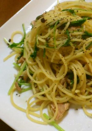 ★ﾗﾝﾁに!水菜とﾂﾅのｽﾊﾟｹﾞﾃｨ★-レシピのメイン写真