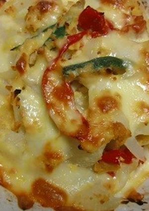 ジャガイモザクザク、ポテ味噌グラタン-レシピのメイン写真