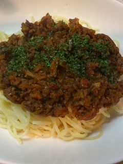 ケチャップなしミートソース-レシピのメイン写真