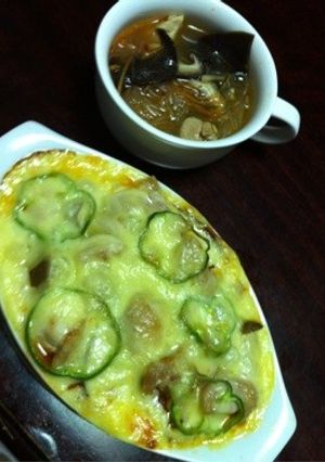 簡単キノコとチキンのミートドリア♫-レシピのメイン写真
